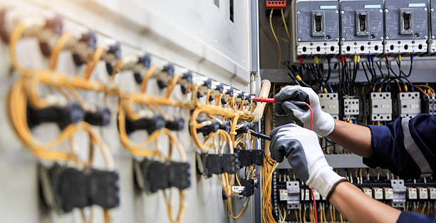 Professional Electrician technician working in Ward County County, TX